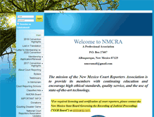 Tablet Screenshot of nmcra.com